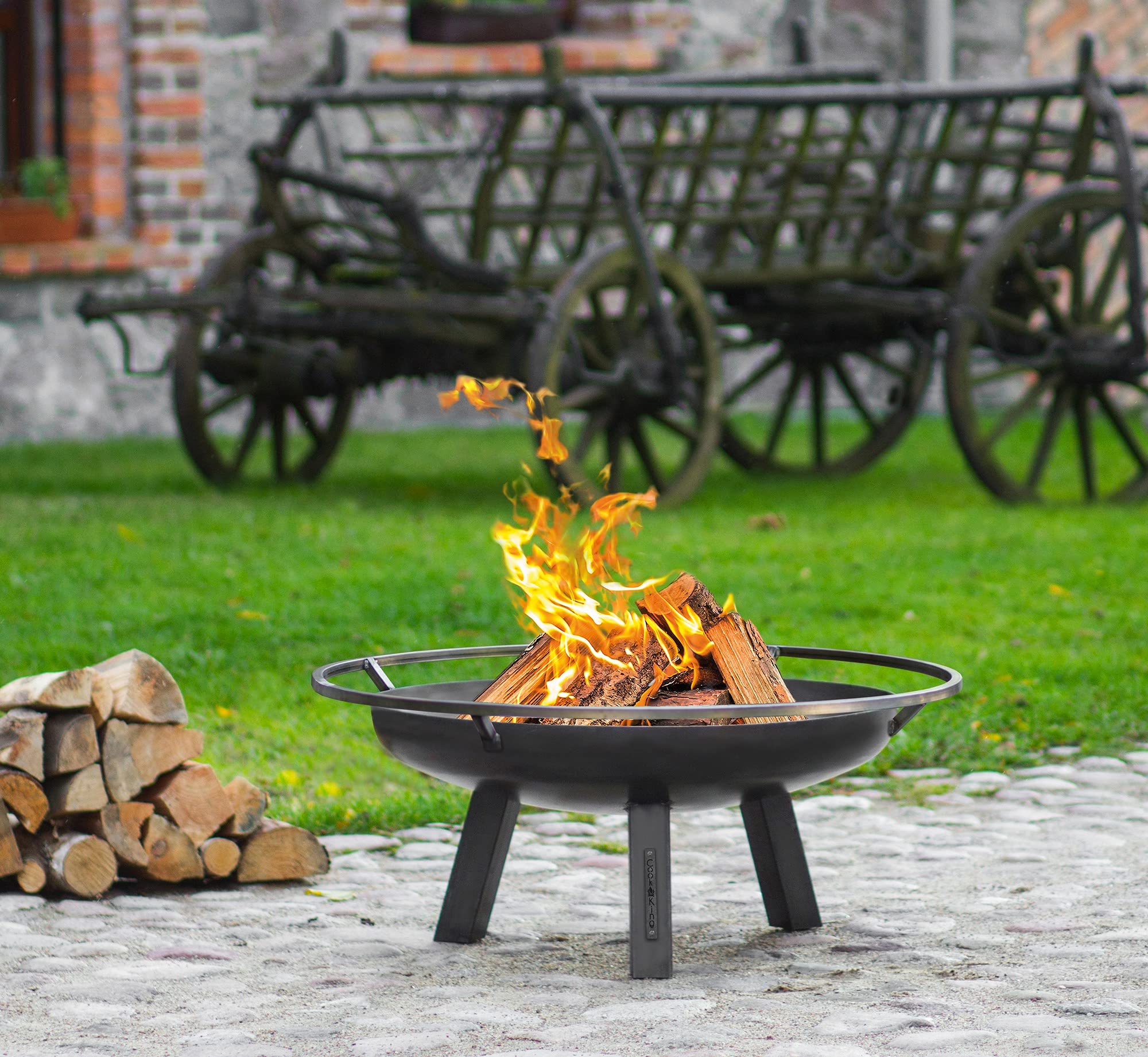 cook-king-porto-feuerschale-59-7-cm-stahl-holzfeuerstelle image 7