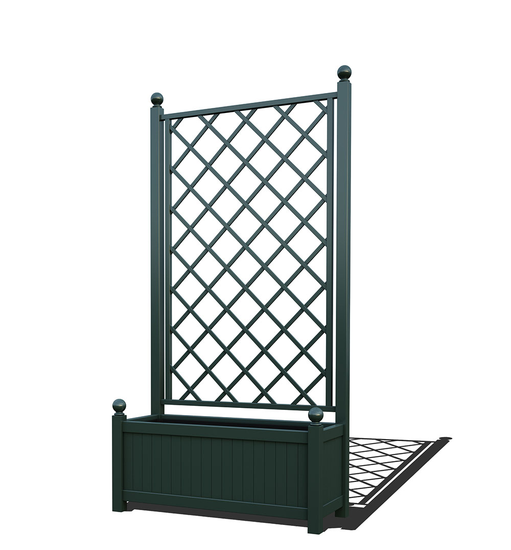 classic-garden-elements-agis-versailler-pflanzk-bel-mit-rankgitter-schwarz image 5