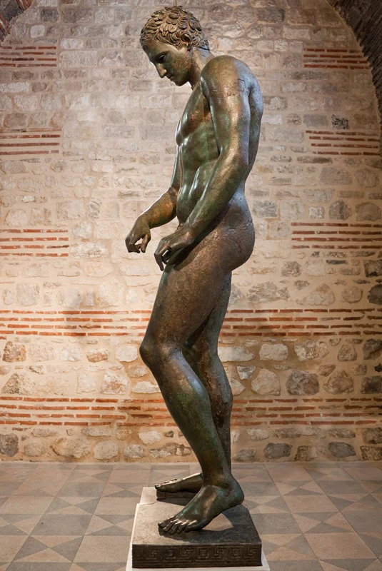 classic-garden-elements-apoxyomenos-antike-statue-192cm-athlet image 1