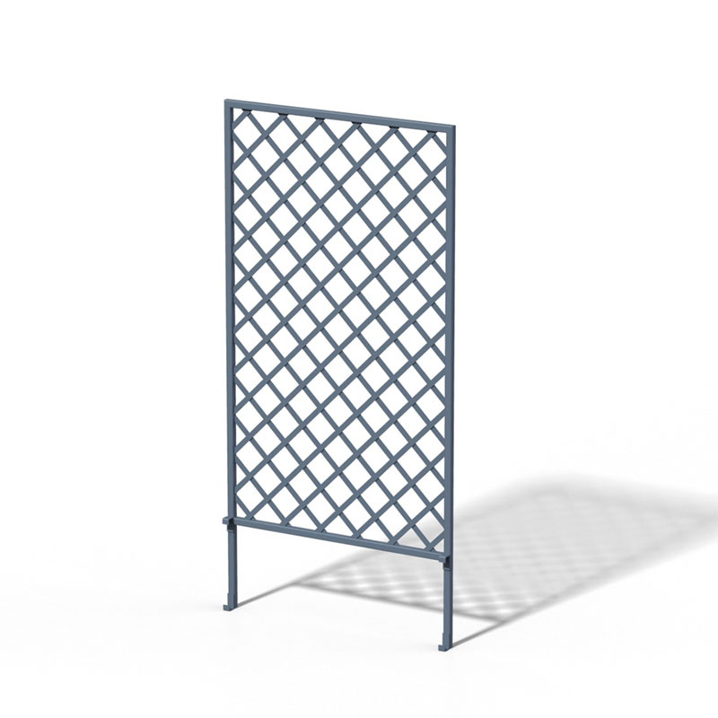 classic-garden-elements-abydos-rankgitter-metall-schwarz-119cm-rauten image 7