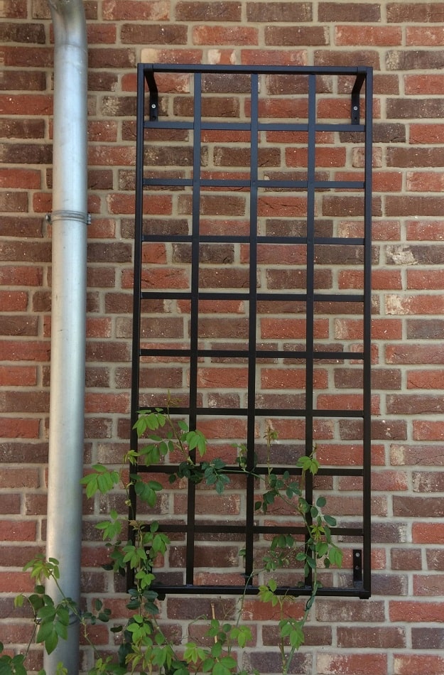 classic-garden-elements-bauhaus-kleines-rankgitter-metall-schwarz-155x70 image 4