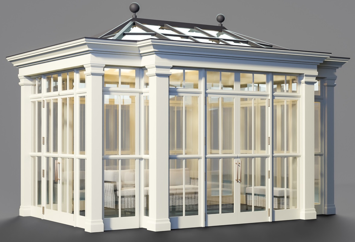 classic-garden-elements-gaineswood-wintergarten-stahl-green-smoke image 5