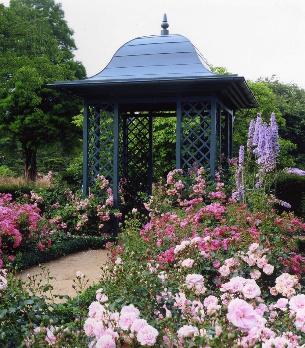 classic-garden-elements-wallingford-gartenpavillon-metall-schwarz image 1