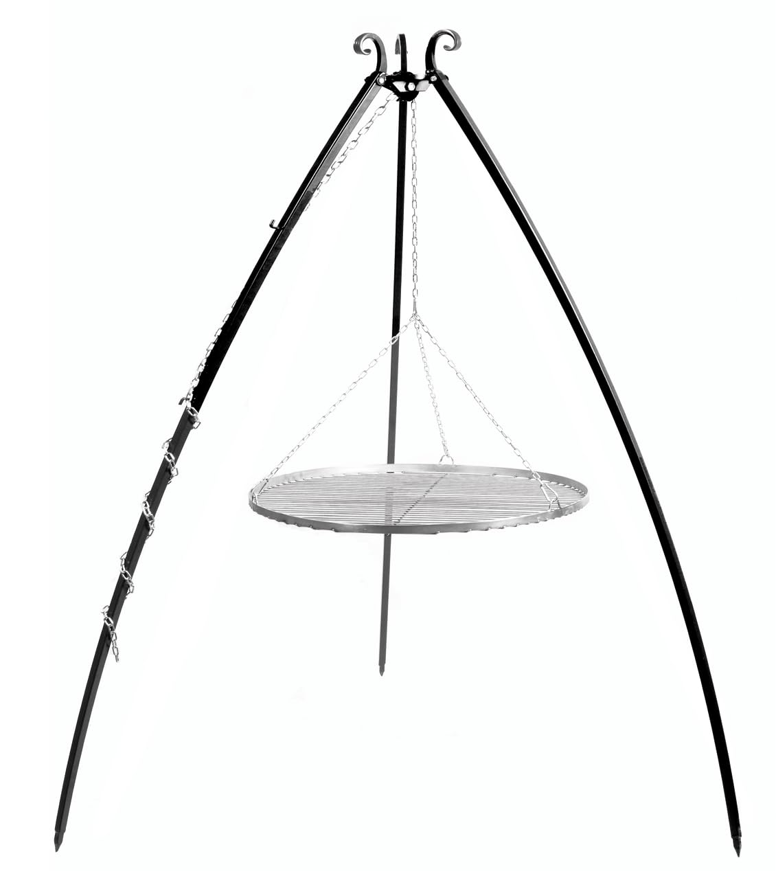 cookking-schwenkgrill-200-cm-grillrost-50-cm-edelstahl-dreibein image 1