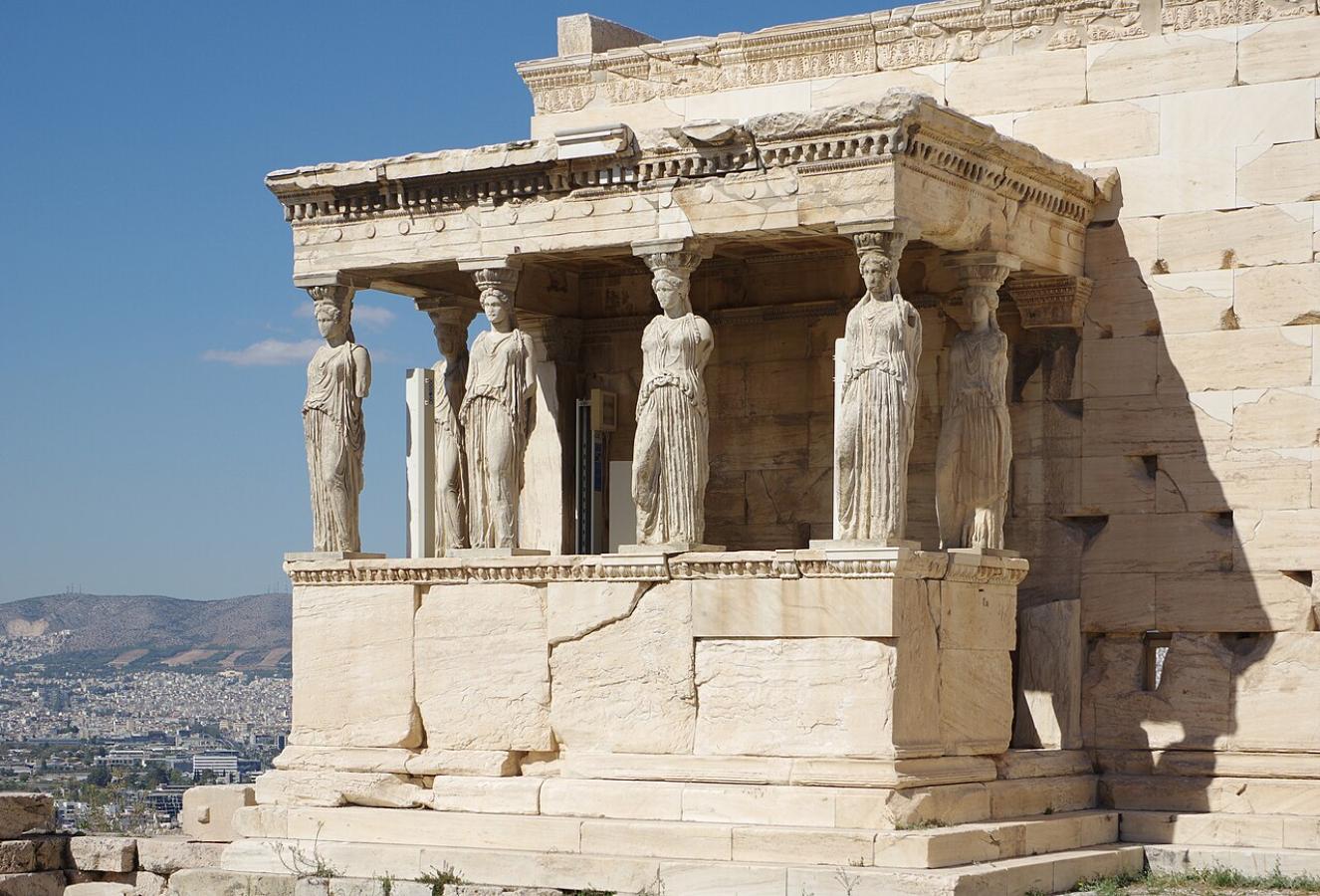classic-garden-elements-karyatide-erechtheion-statue-bronze-235cm image 4