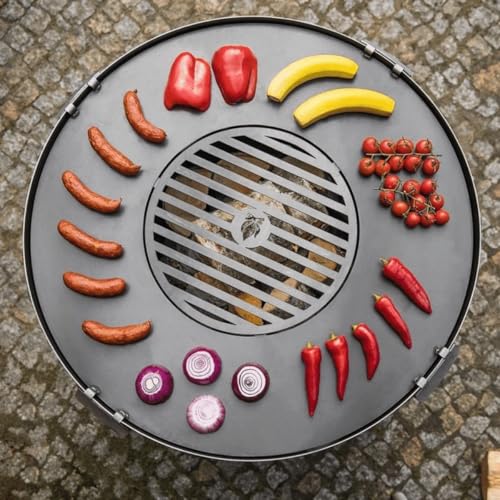 cookking-grillplatte-feuerschale-82-cm-rost-40-cm-stahl image 5