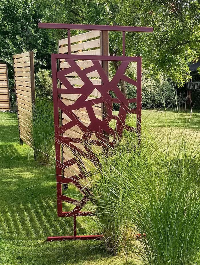 classic-garden-elements-torii-rankgitter-rot-100-x-200-cm image 4
