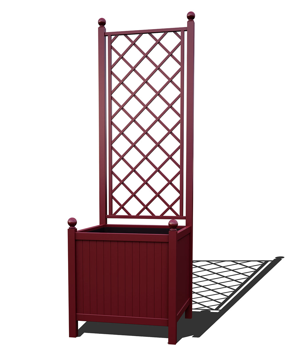 classic-garden-elements-chiomis-pflanzk-bel-mit-spalier-schwarz-60x60 image 3