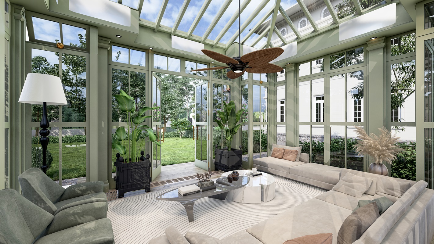 classic-garden-elements-gaineswood-wintergarten-stahl-green-smoke image 4