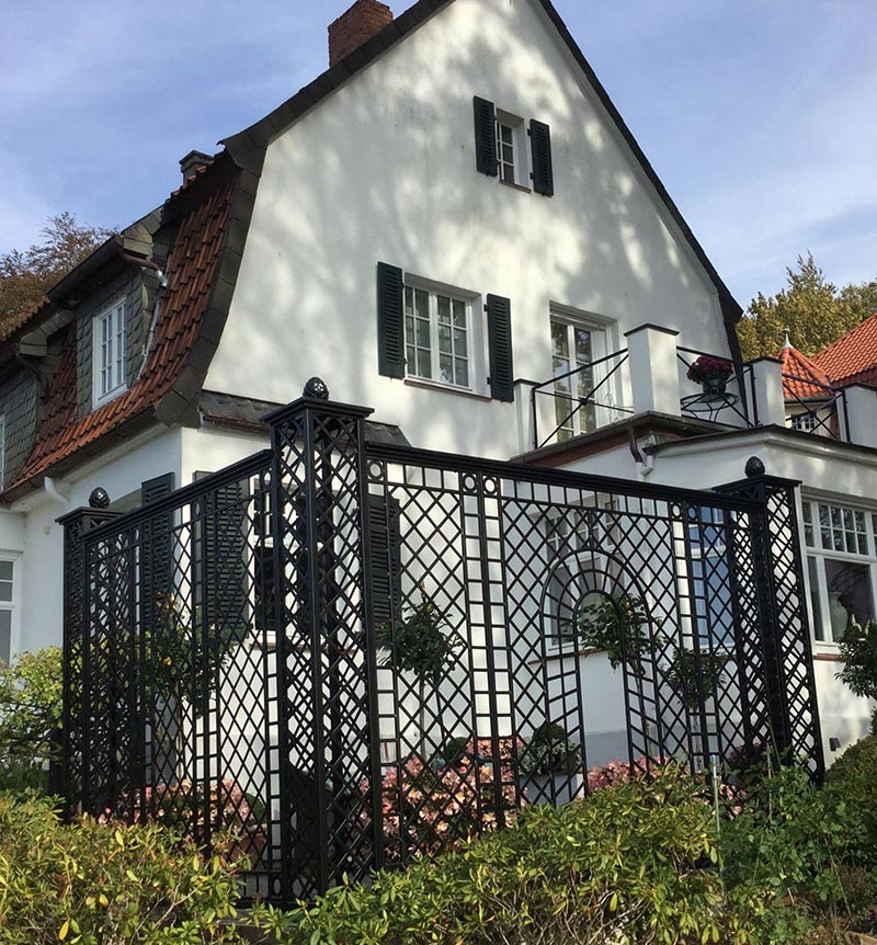 classic-garden-elements-wessling-treillage-set-schwarz image 1