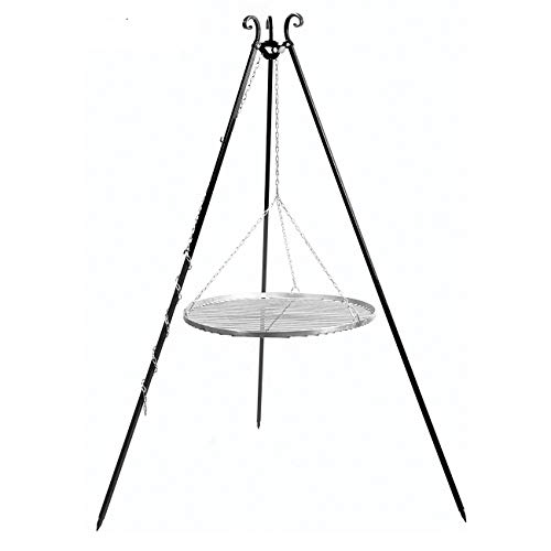 cookking-dreibeingrill-schwenkgrill-180-cm-mit-edelstahl-rost-80-cm image 2