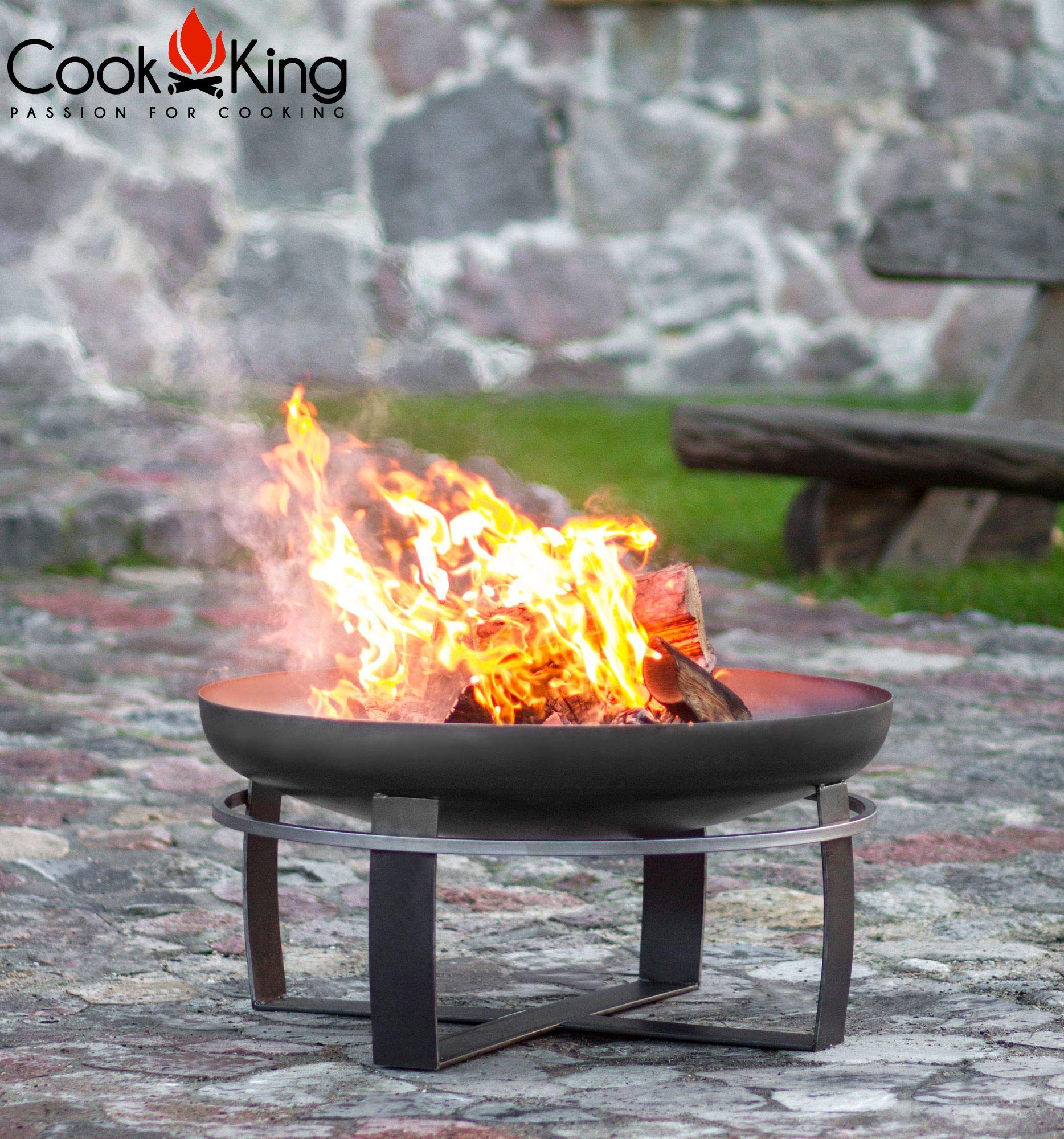 cookking-viking-feuerschale-80-cm-stahl-schwarz-mit-tragering image 4