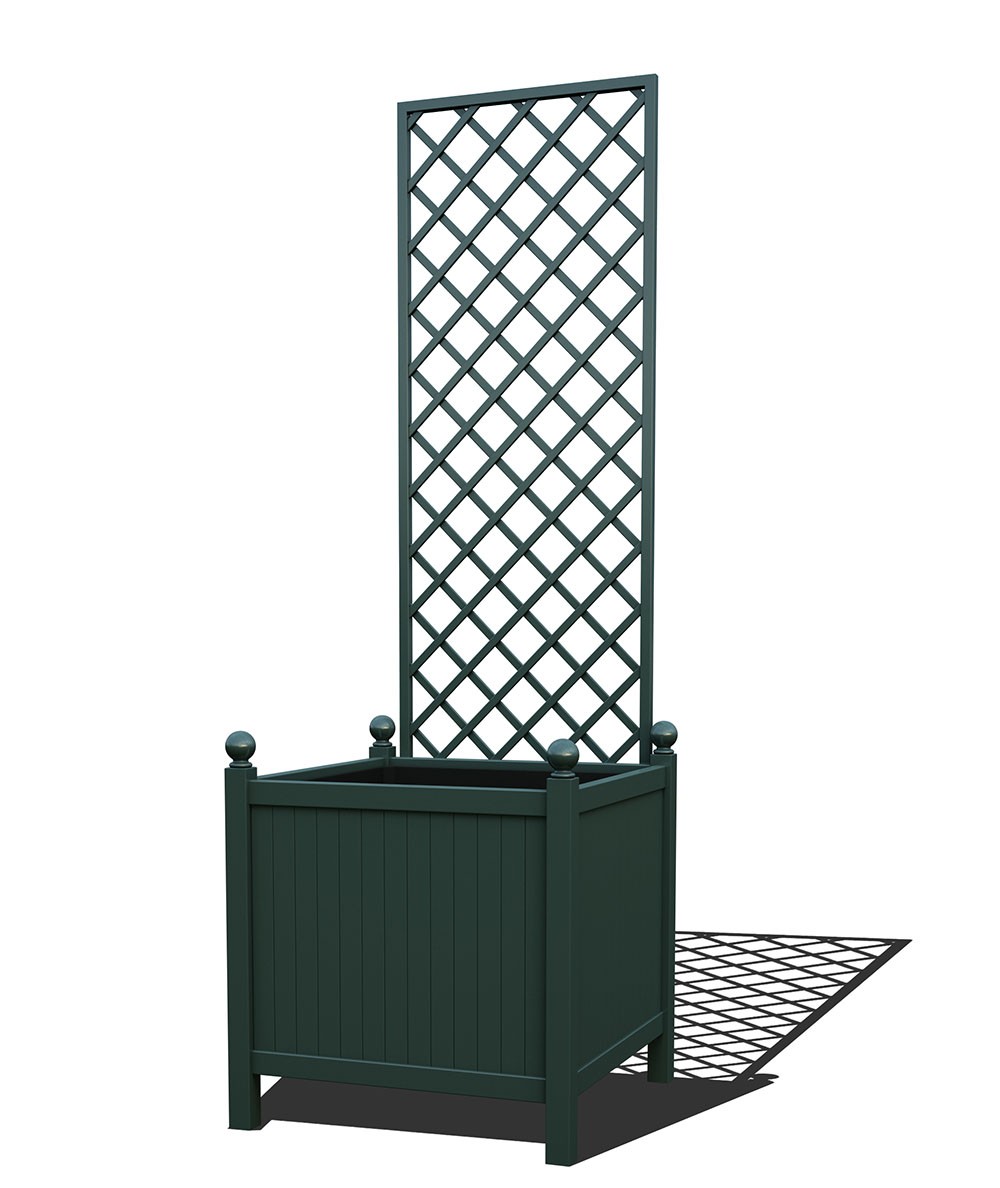 classic-garden-elements-calydon-pflanzk-bel-metall-schwarz-mit-rankgitter image 5