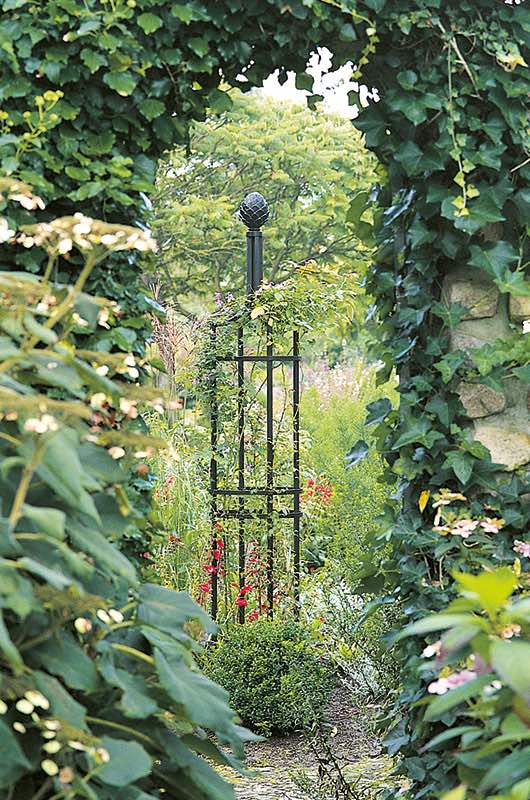 classic-garden-elements-rankobelisk-i-rankobelisk-metall-schwarz-230-cm image 4