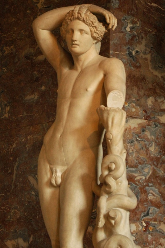 classic-garden-elements-lykischer-apollon-statue-lebensgro-antik image 1