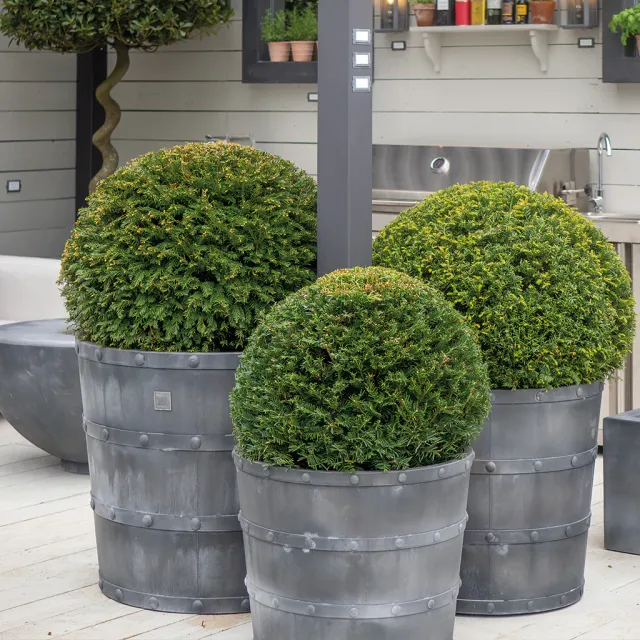 classic-garden-elements-porto-pflanzk-bel-rund-zink-70-cm image 1
