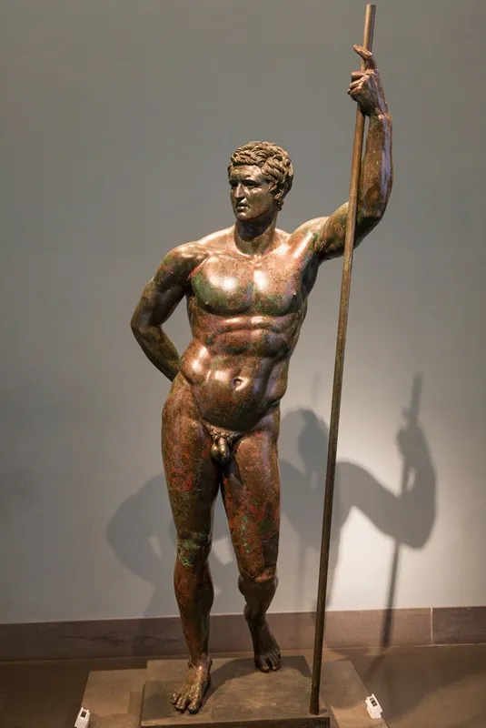 classic-garden-elements-thermenherrscher-statue-bronze-253-cm image 1