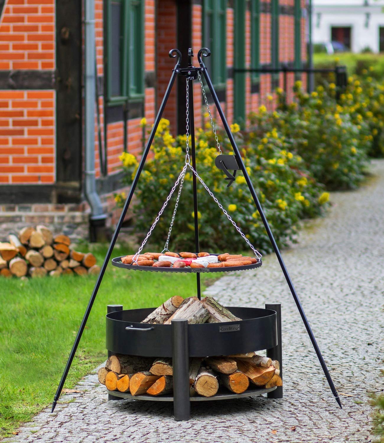 cookking-dreibein-180-schwenkgrill-montana-80-rost-70-cm-mit-kurbel image 2
