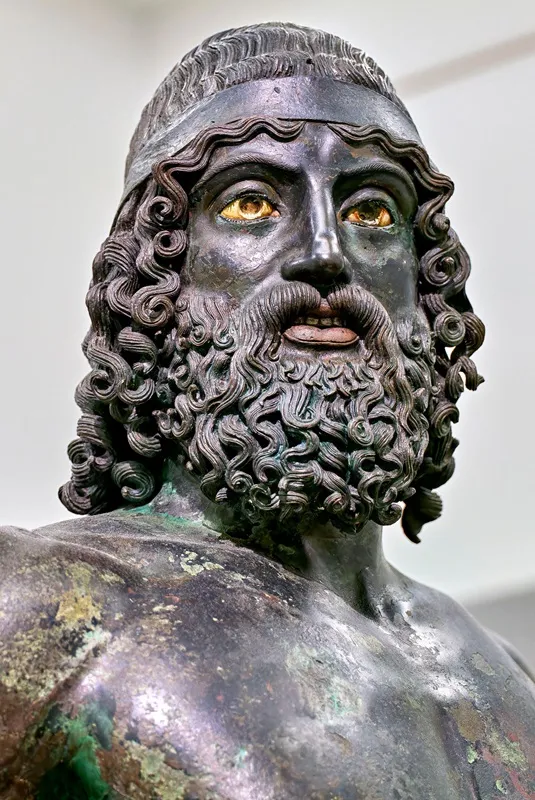 classic-garden-elements-riace-krieger-a-statue-garten-lebensgro-bronze image 1