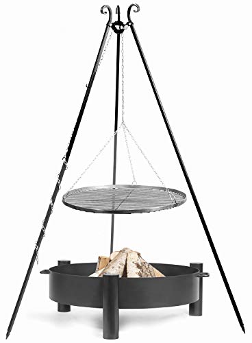 cookking-dreibein-180-schwenkgrill-haiti-70-rost-60-cm-set image 7