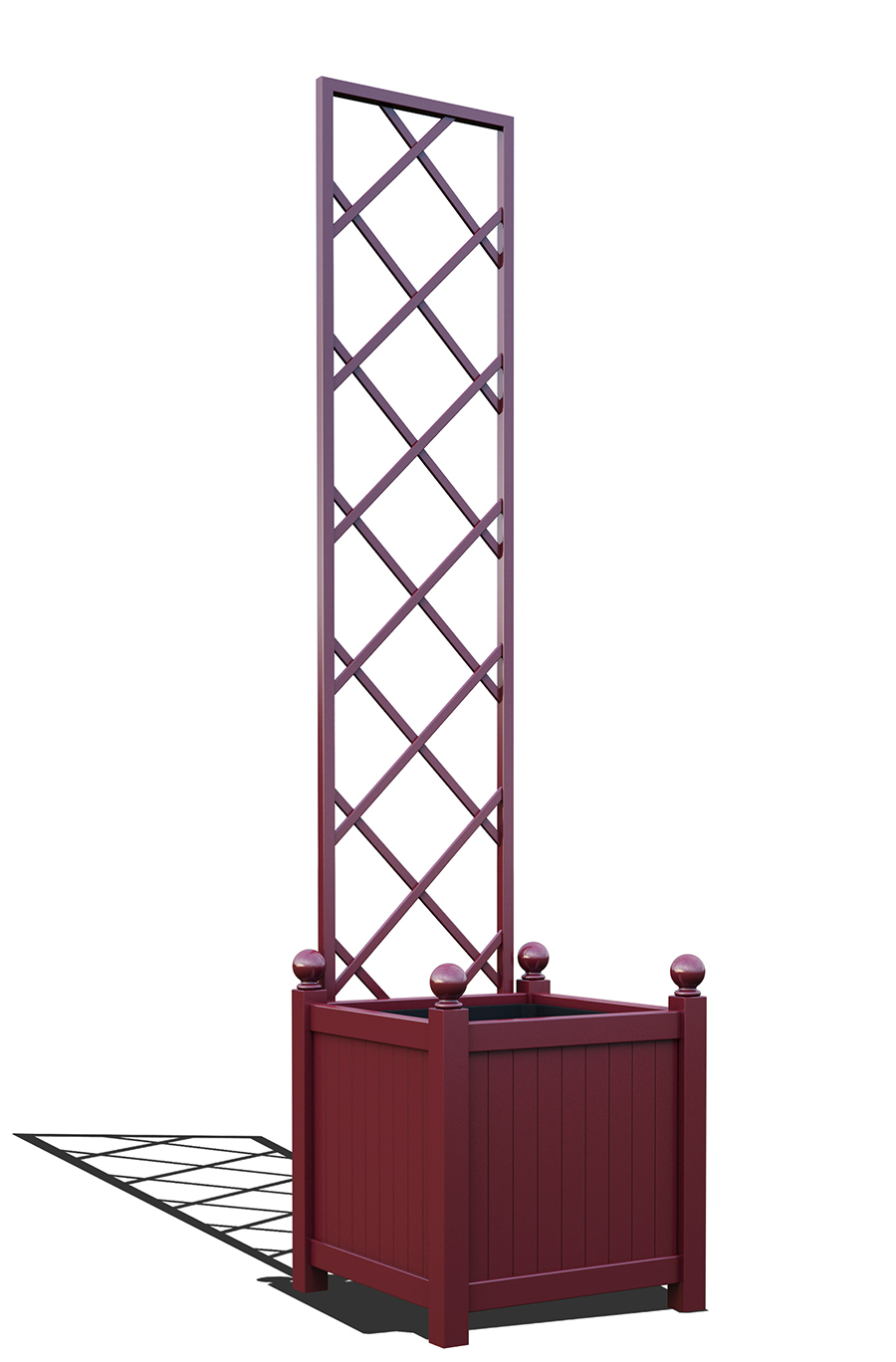 classic-garden-elements-pagasae-pflanzk-bel-mit-spalier-schwarz image 8