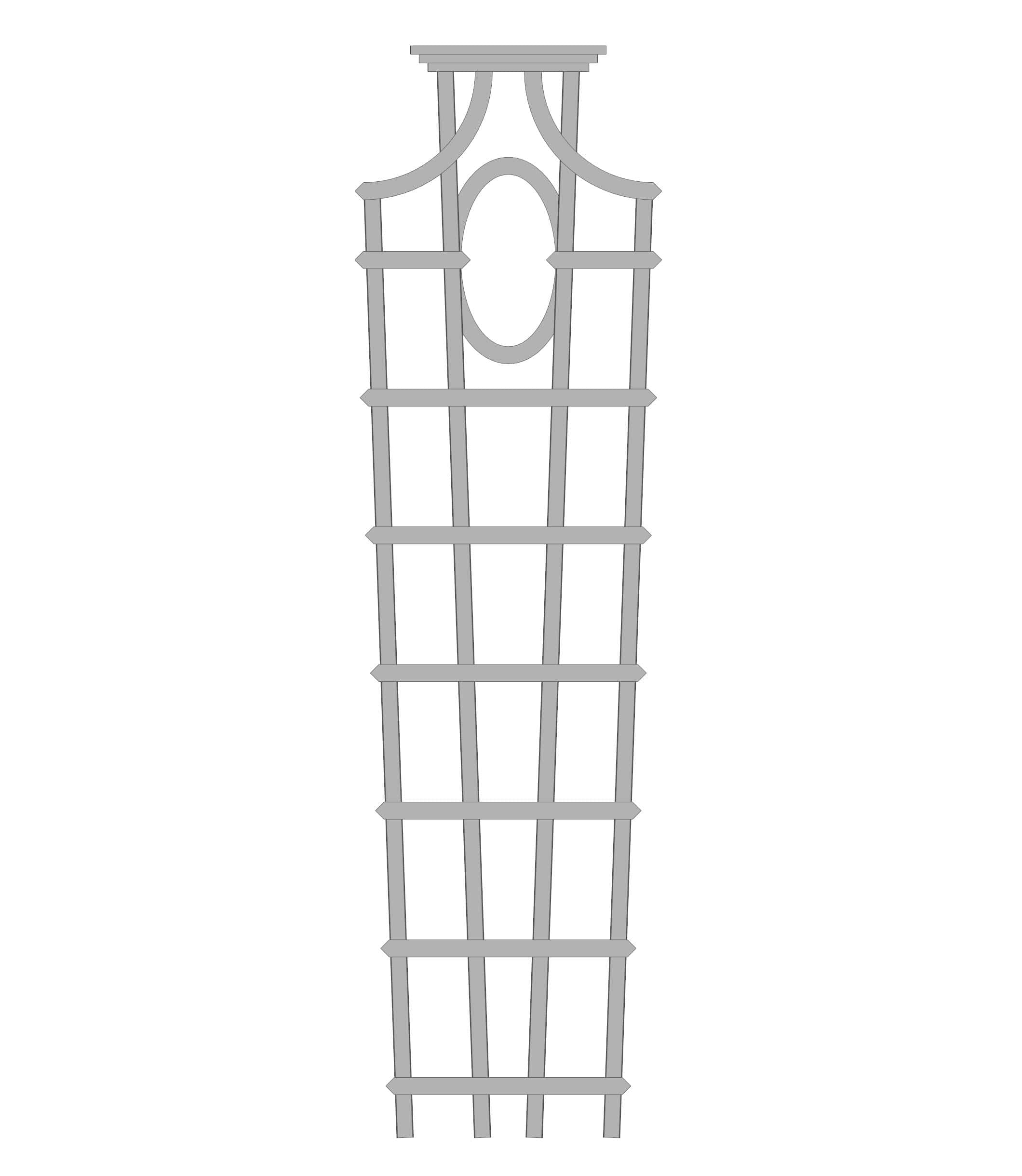 classic-garden-elements-wallfleet-rosenobelisk-eisen-254-cm image 4