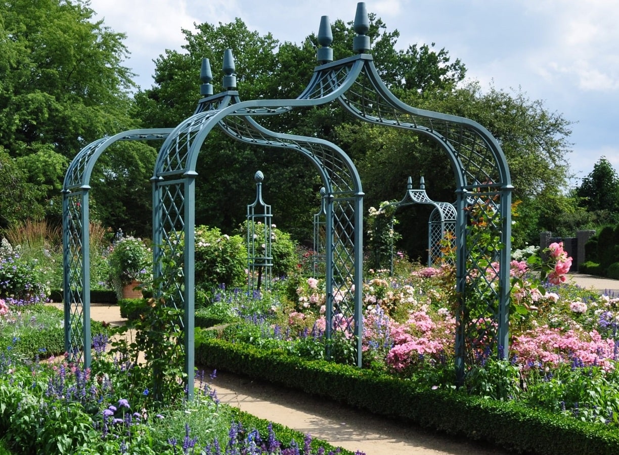 classic-garden-elements-rosenbogen-brighton-metall-schwarz image 3