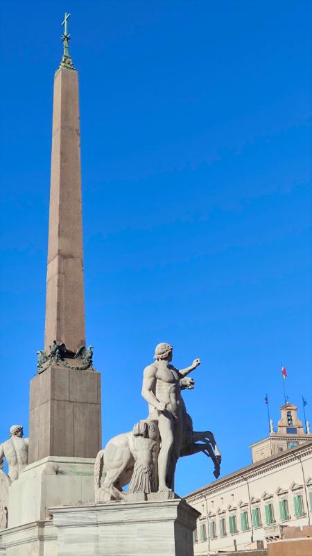 classic-garden-dioskuren-quirinal-bronze-statue-rosseb-ndiger image 3