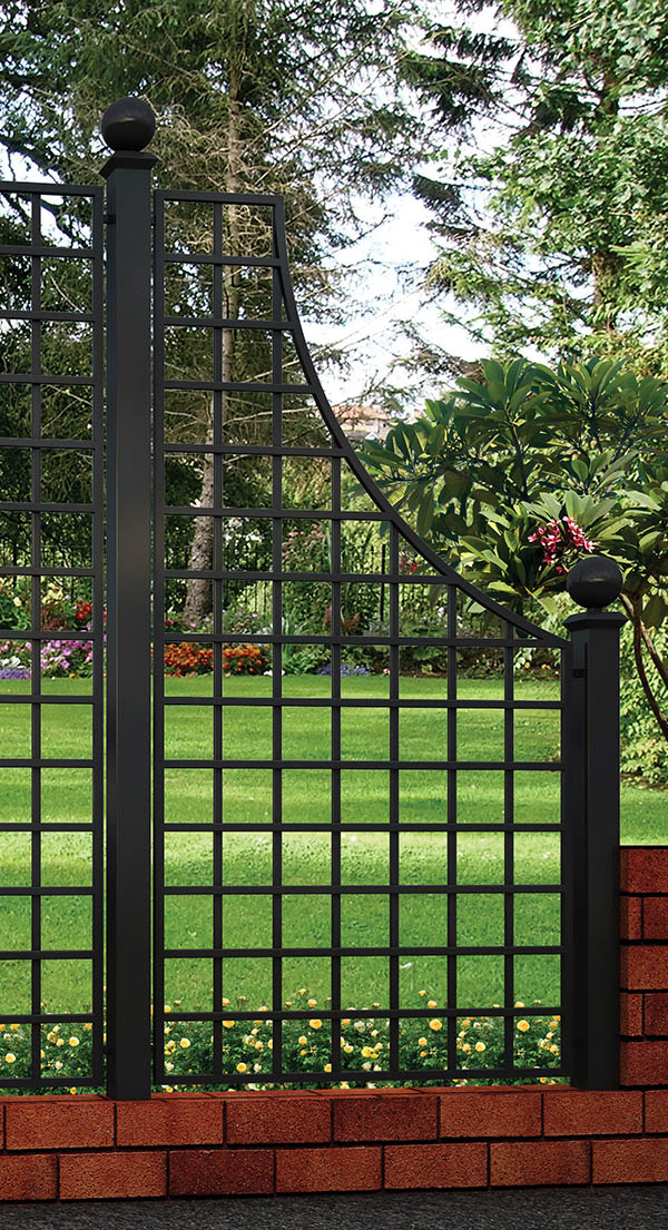 classic-garden-elements-rushton-hall-metallzaun-schwarz-344cm image 5