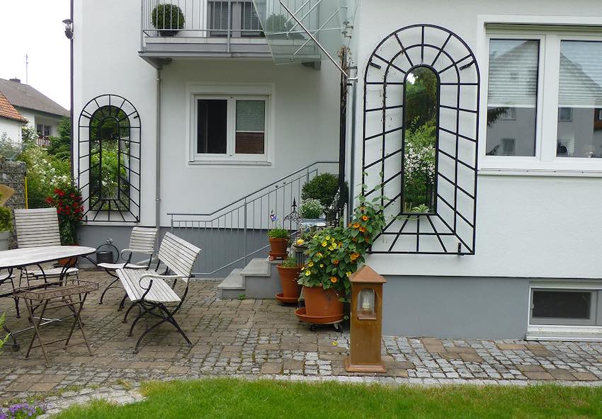 classic-garden-elements-trompe-l-il-rankgitter-wand-schwarz image 7