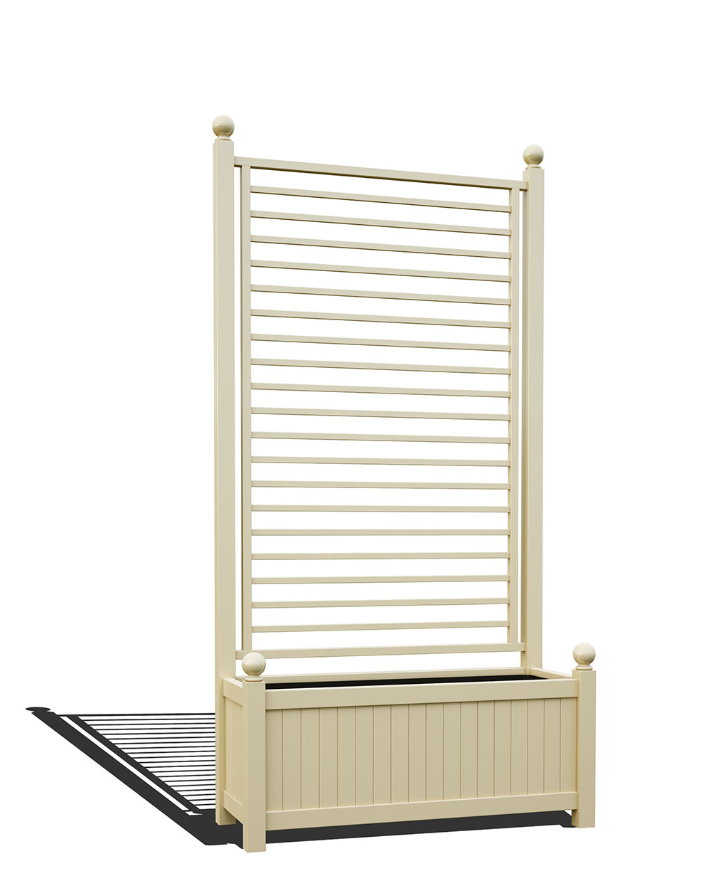 classic-garden-elements-agnon-pflanzk-bel-mit-rankgitter-schwarz image 2