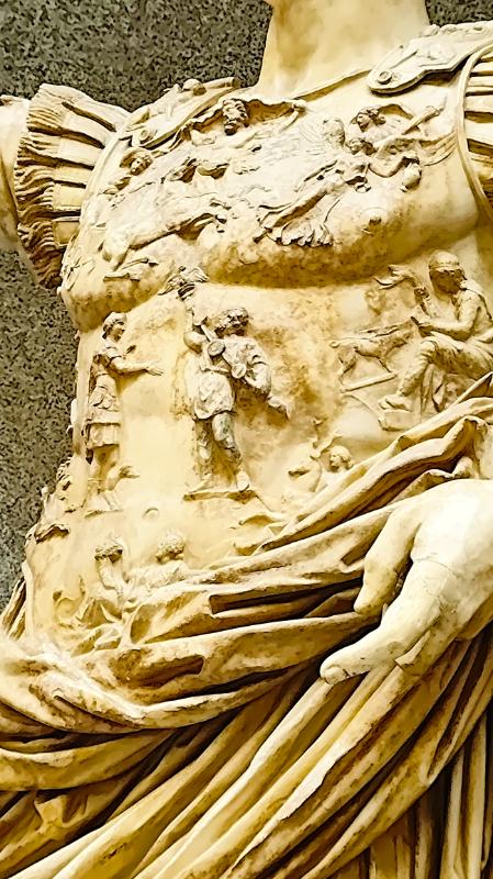 classic-garden-elements-augustus-primaporta-statue-lebensgro-marmor image 8