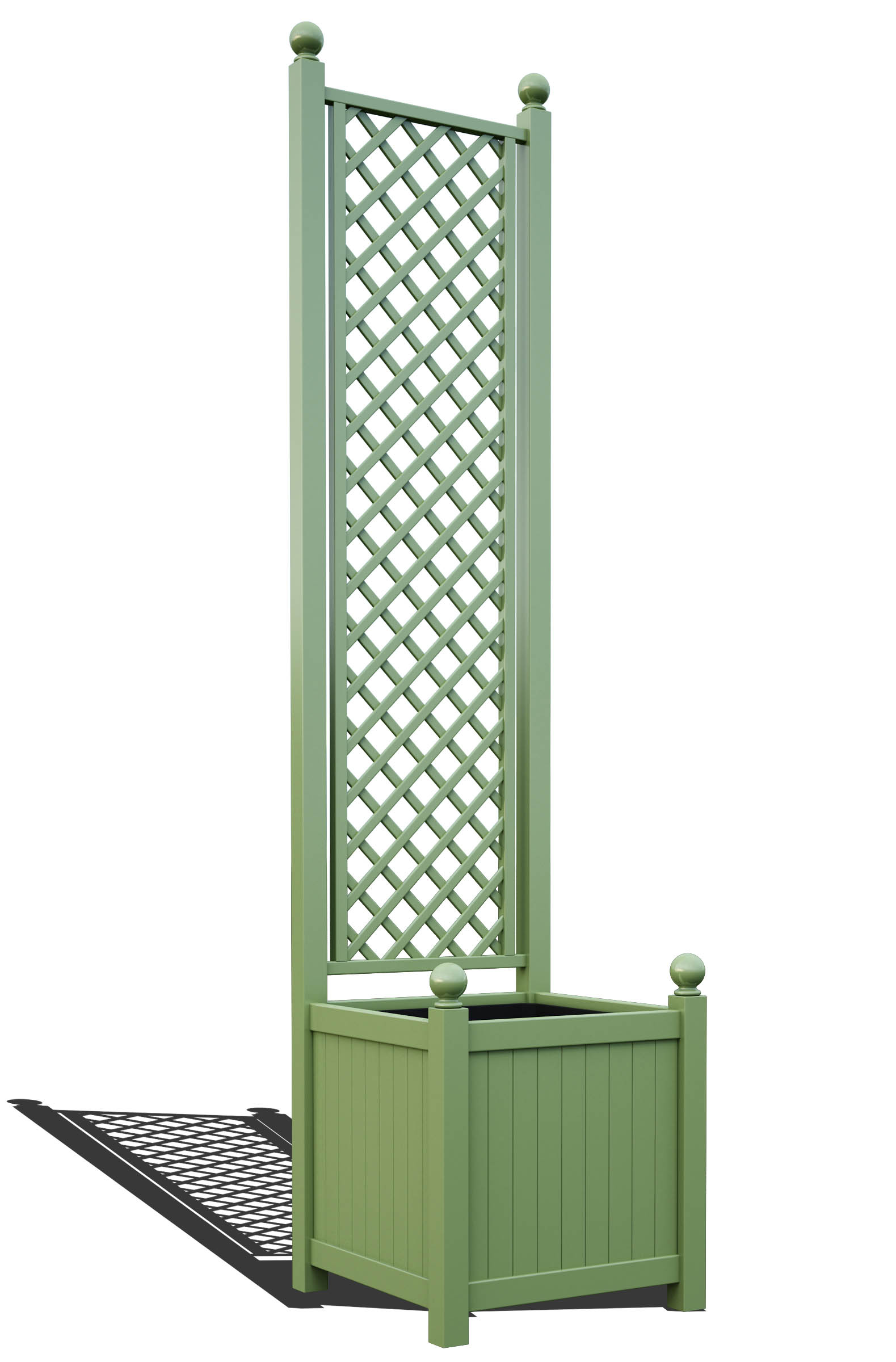 classic-garden-elements-pantakles-pflanzk-bel-mit-rankgitter-187-cm image 1