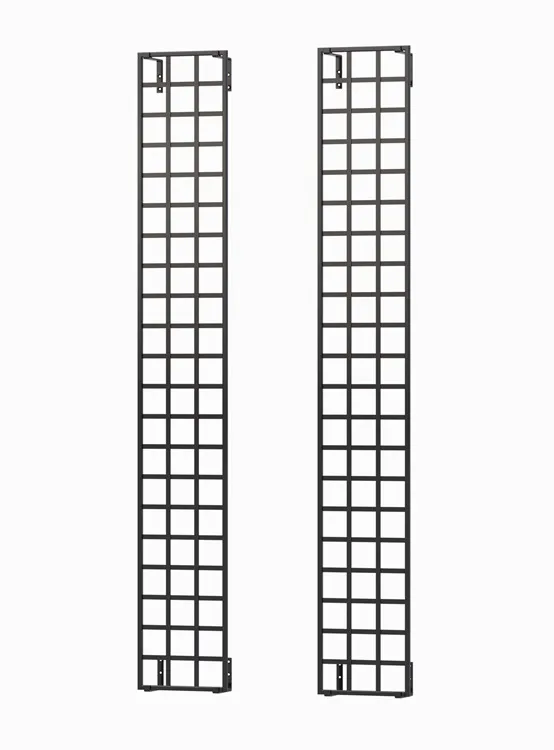 classic-garden-bauhaus-rankgitter-schmal-schwarz-200-cm-2er-set image 1