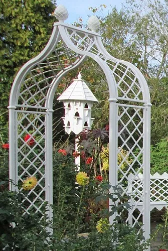 classic-garden-elements-brighton-rosenbogen-wei-172-cm image 1