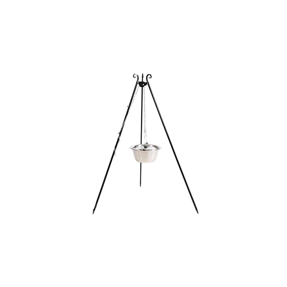 cookking-schwenkgrill-dreibein-180-cm-mit-topf-14-l image 1