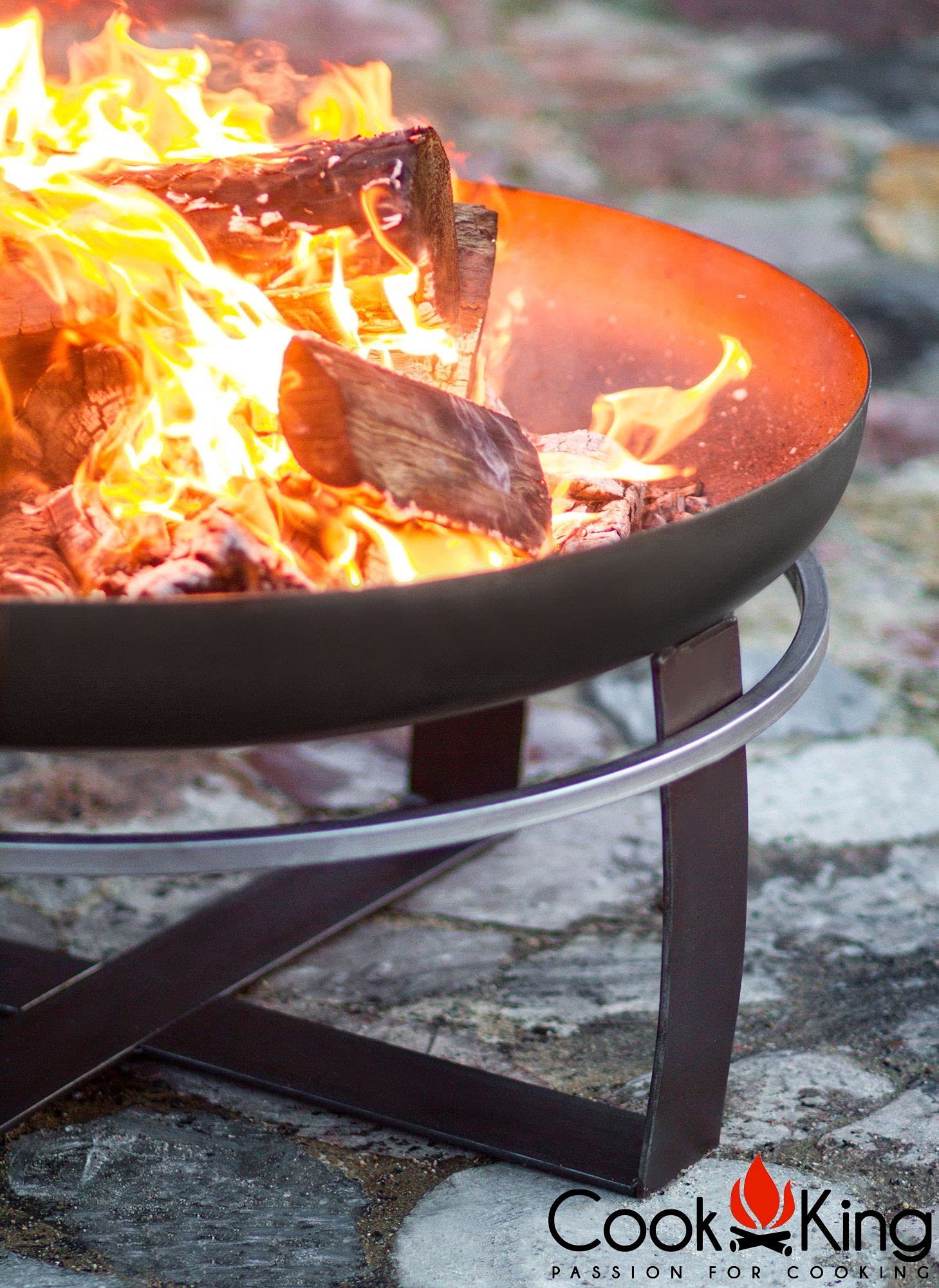cookking-viking-feuerschale-80-cm-stahl-schwarz-mit-tragering image 6