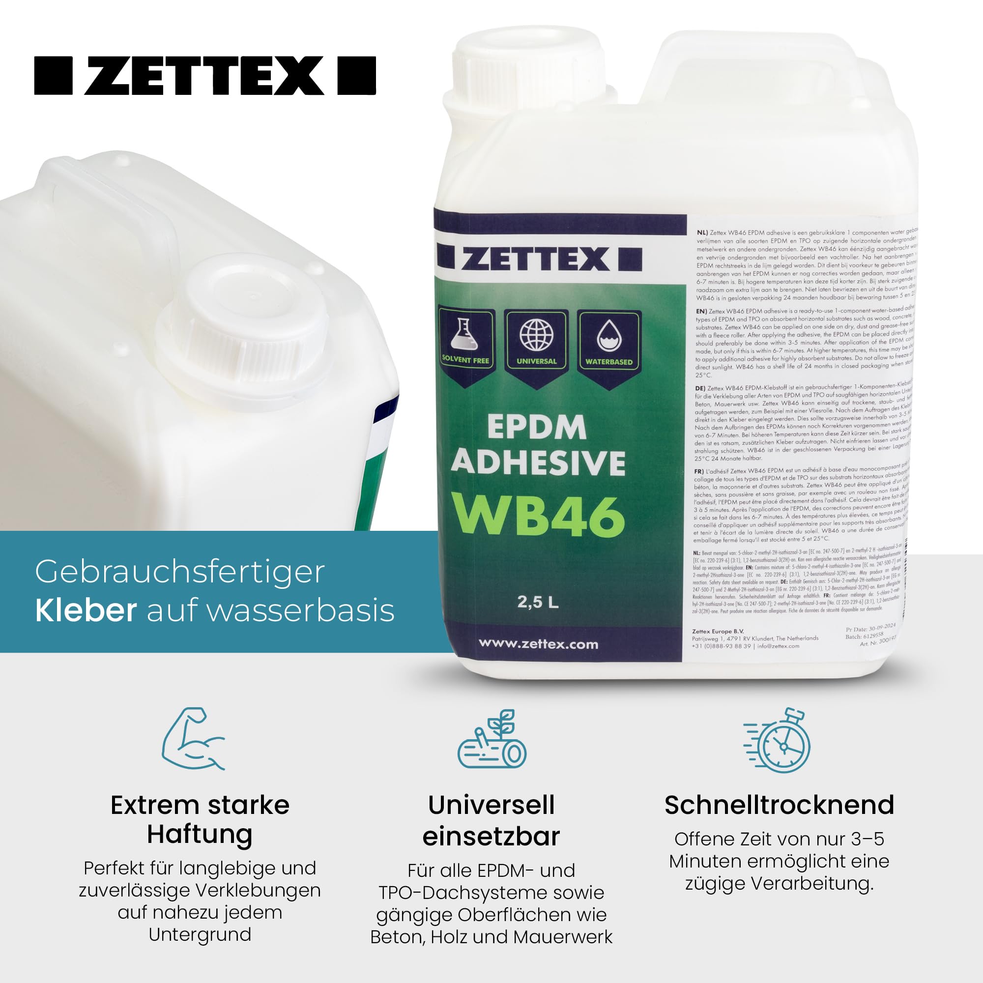 fifox-epdm-folie-1-2-mm-3-05x4-m-dachfolie-set-mit-zettex-kleber image 4