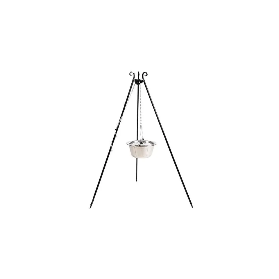 cookking-schwenkgrill-dreibein-180-cm-mit-topf-14-l image 1