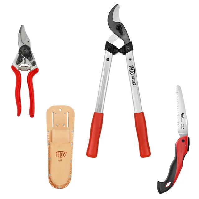 felco-expert-garten-kit-werkzeugset-4-teilig-mit-ledertasche image 1