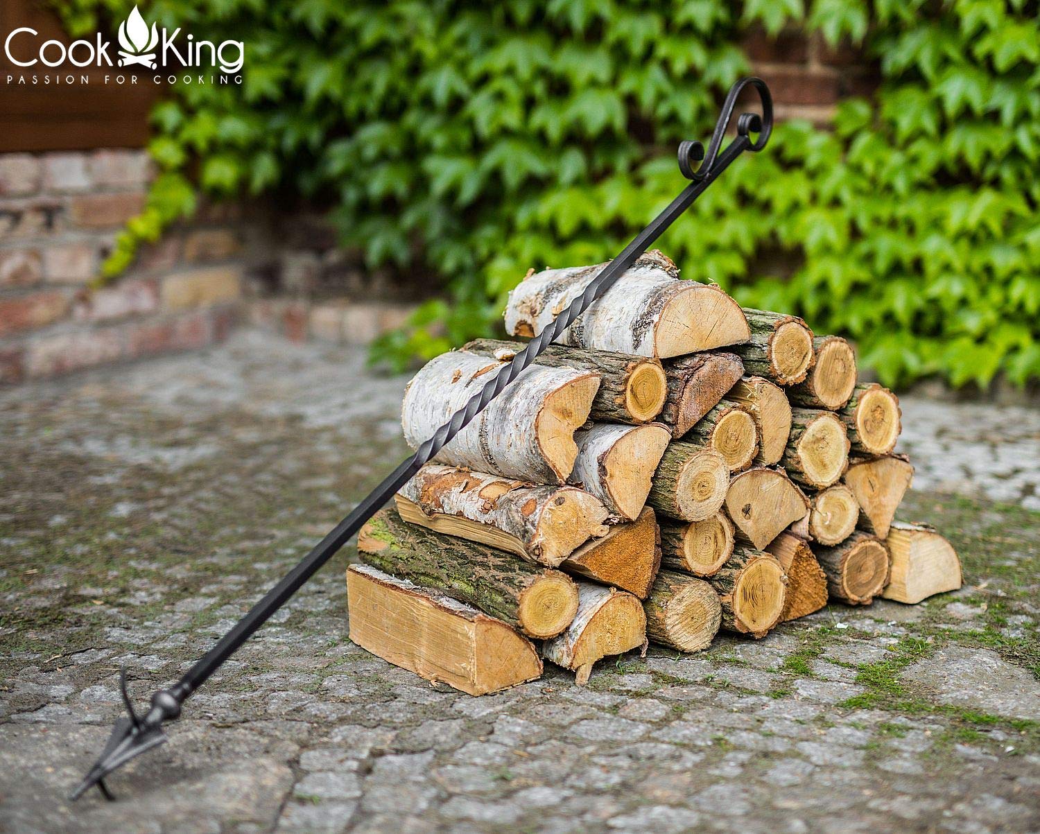 cookking-sch-rhaken-100-cm-stahl-f-r-feuerschale-kamin image 2