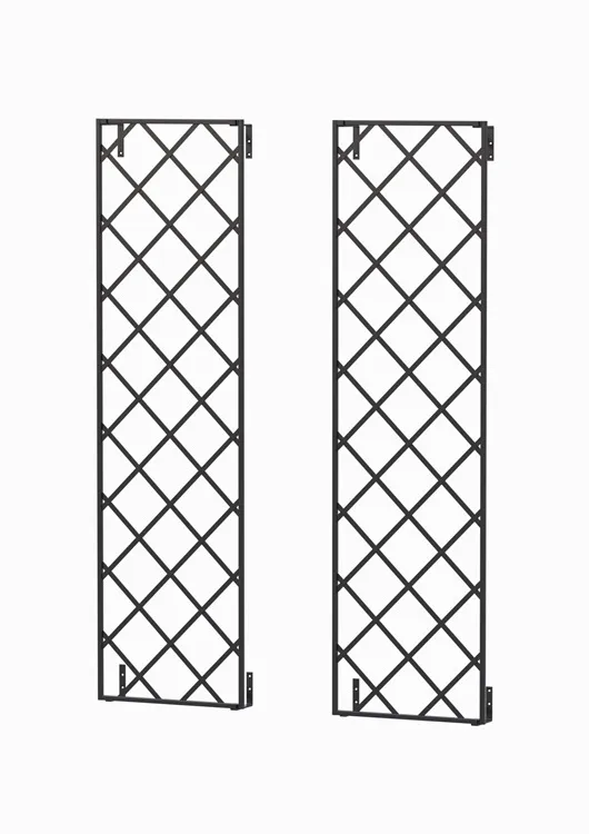 classic-garden-elements-klassisches-rosen-rankgitter-metall-180-cm-2er image 1