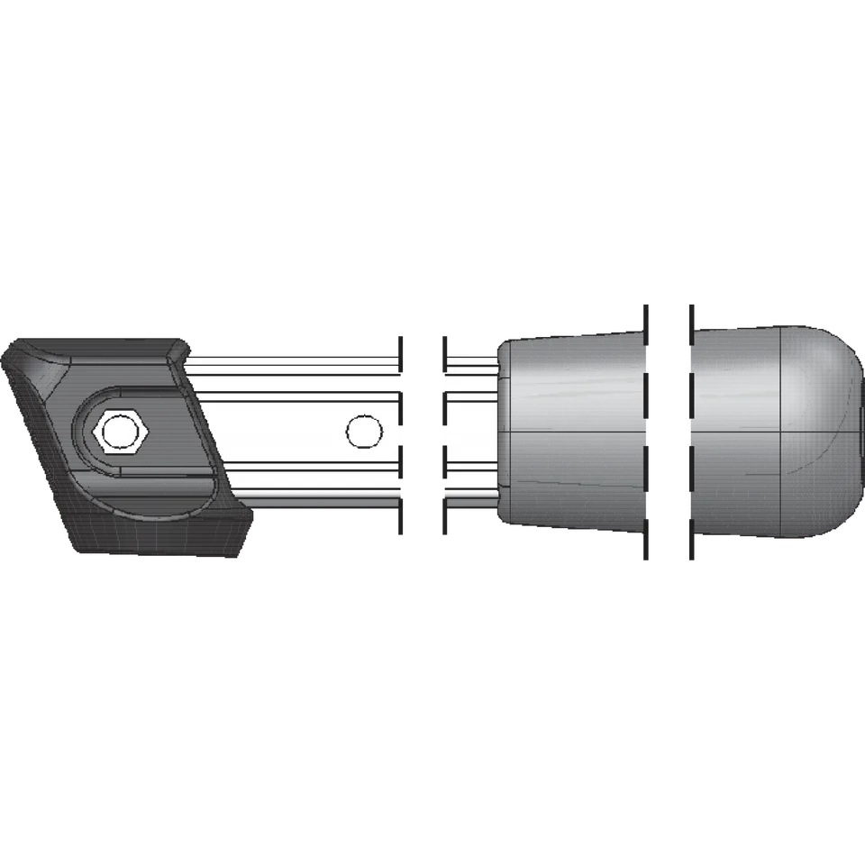 felco-211-211-42-aluminiumgriffe-46-cm-ersatzgriff image 1