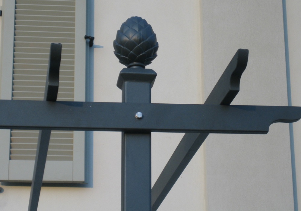 classic-garden-elements-piemont-pergola-stahl-schwarz-600-cm image 6
