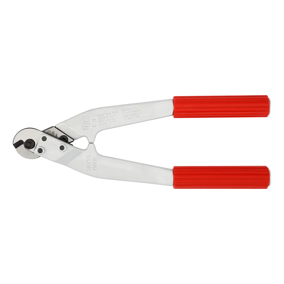 felco-c9-zwei-hand-kabelschneider-dreiecksschnitt-quetschfrei image 1