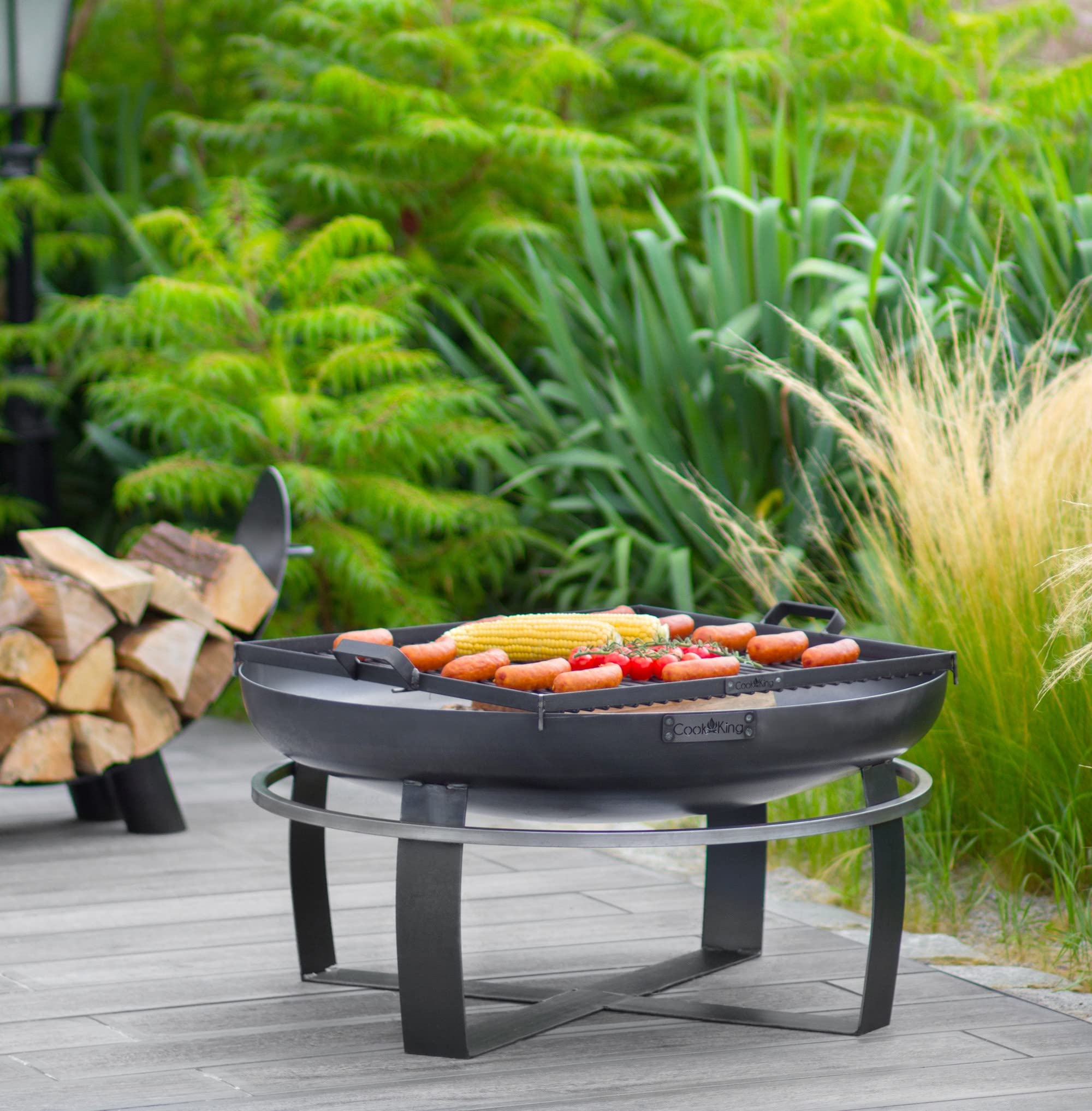 cookking-viking-feuerschale-60-cm-rohstahl-2-mm-wetterfest image 3