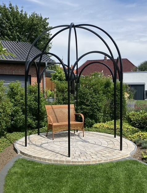 classic-garden-elements-firenze-pavillon-metall-schwarz-270-cm image 1