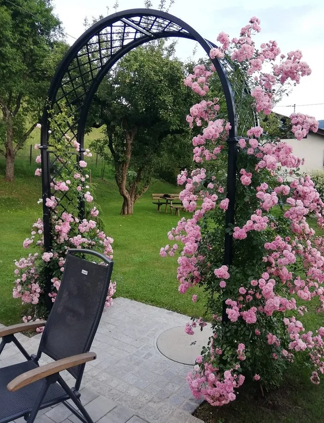 classic-garden-elements-portofino-rosenbogen-metall-152-cm image 1