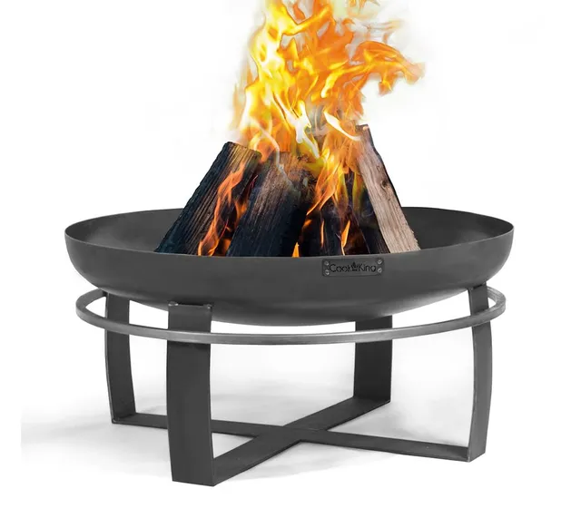cookking-viking-feuerschale-100-cm-naturstahl-grill image 1