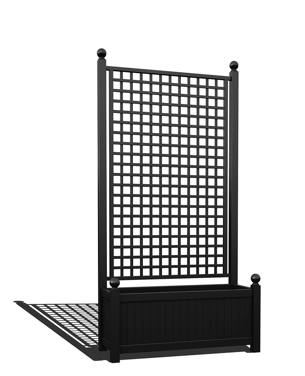 classic-garden-elements-astylos-pflanzkasten-spalier-80-cm-schwarz image 8